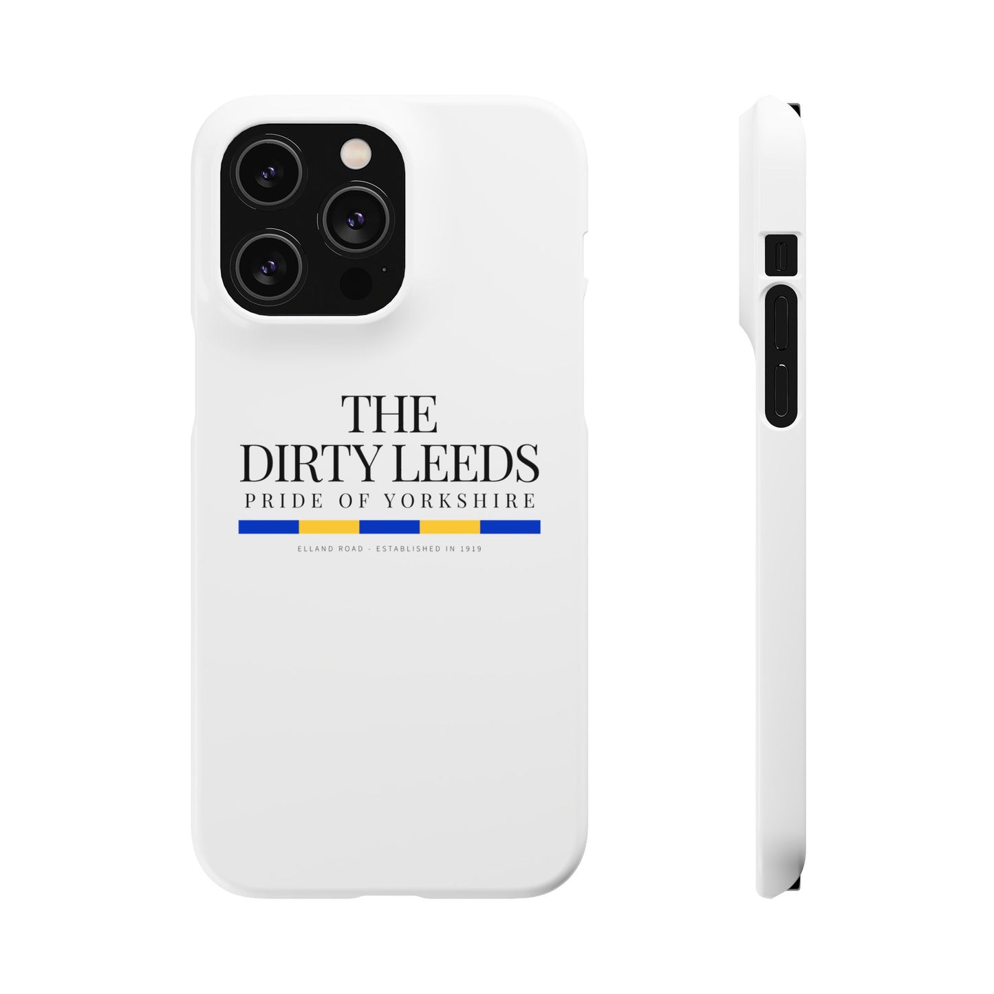 LUFC “The Dirty Leeds: Pride of  Yorkshire” Snap Case