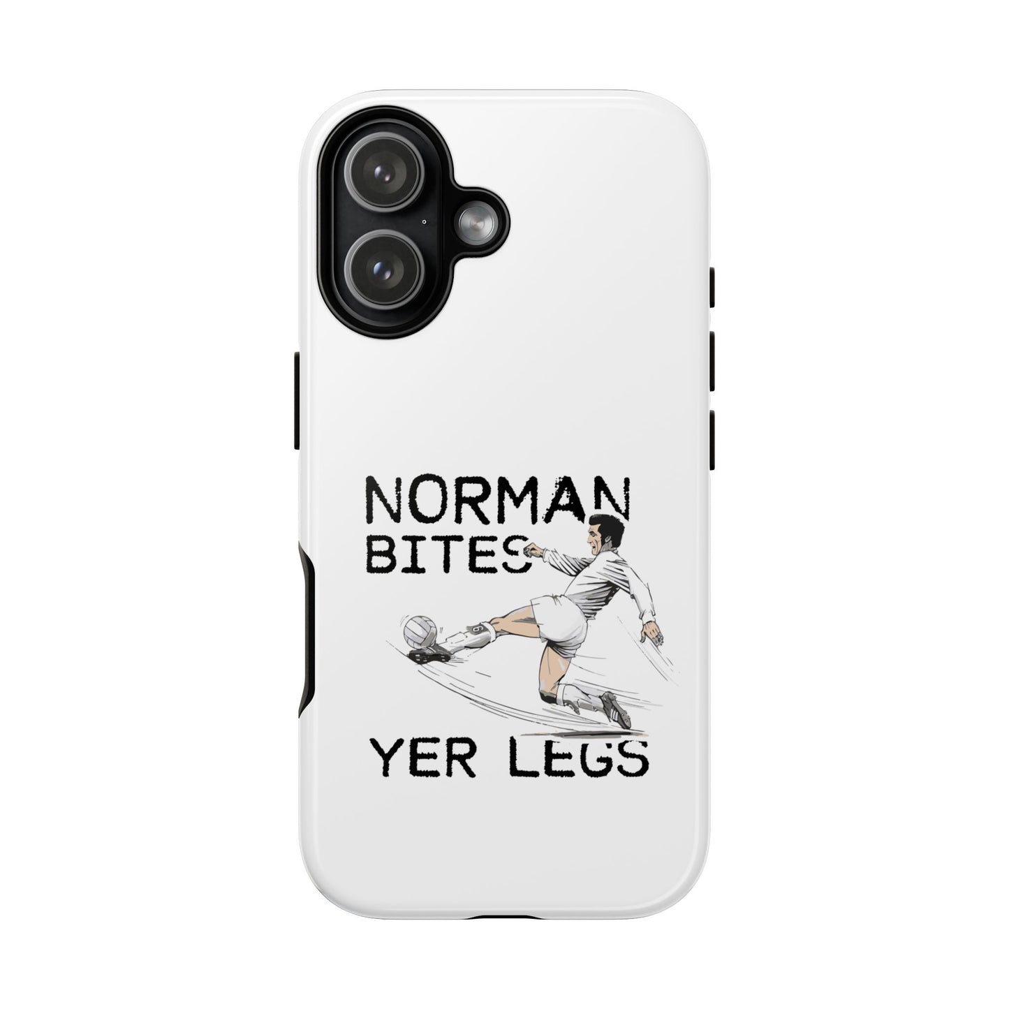 Leeds United NORMAN BITES 'YER  LEGS' Phone Case
