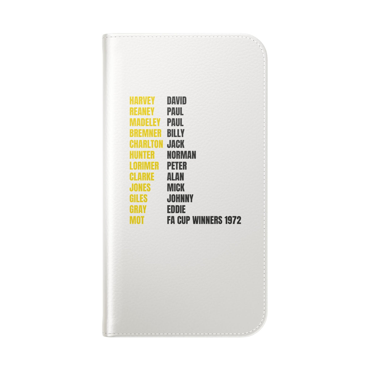 Flip Phone Case - 1972 FA Cup Winners