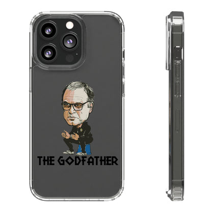 Clear Phone Case - Cartoon Bielsa the Godfather