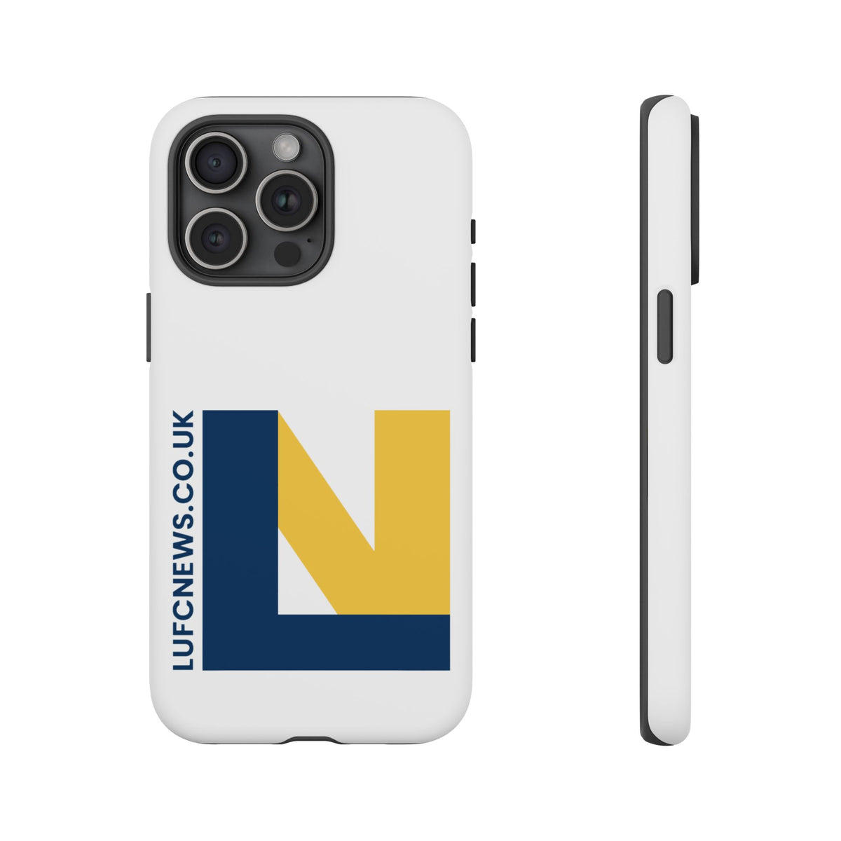 Leeds United 'LUFCNEWS.CO.UK' Phone Case