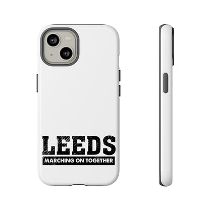 LUFC 'LEEDS: Marching On Together'  Phone Protective Cover - Lufcnews.co.uk