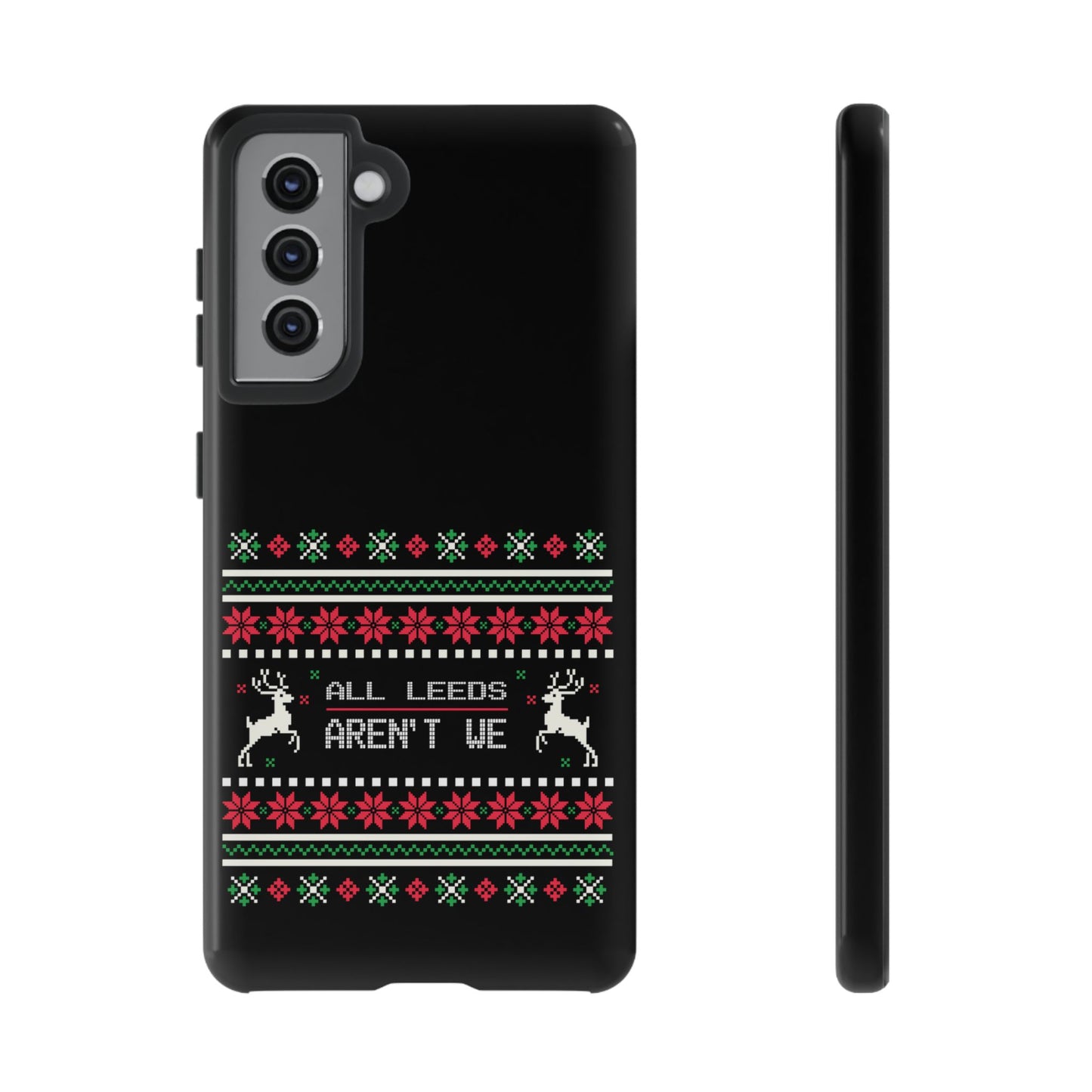 LUFC 'All Leeds Aren't We' Phone  Case: Christmas Edition