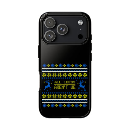 LUFC 'All Leeds Aren't We' Phone  Case: Christmas Edition