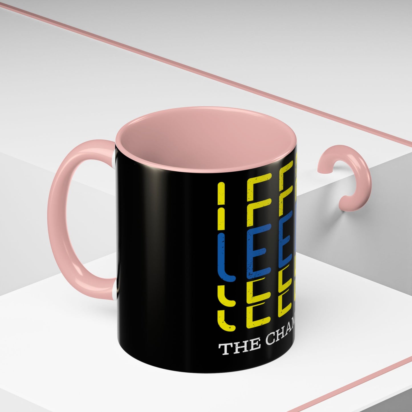 Leeds United “The Champions” Accent  Mug