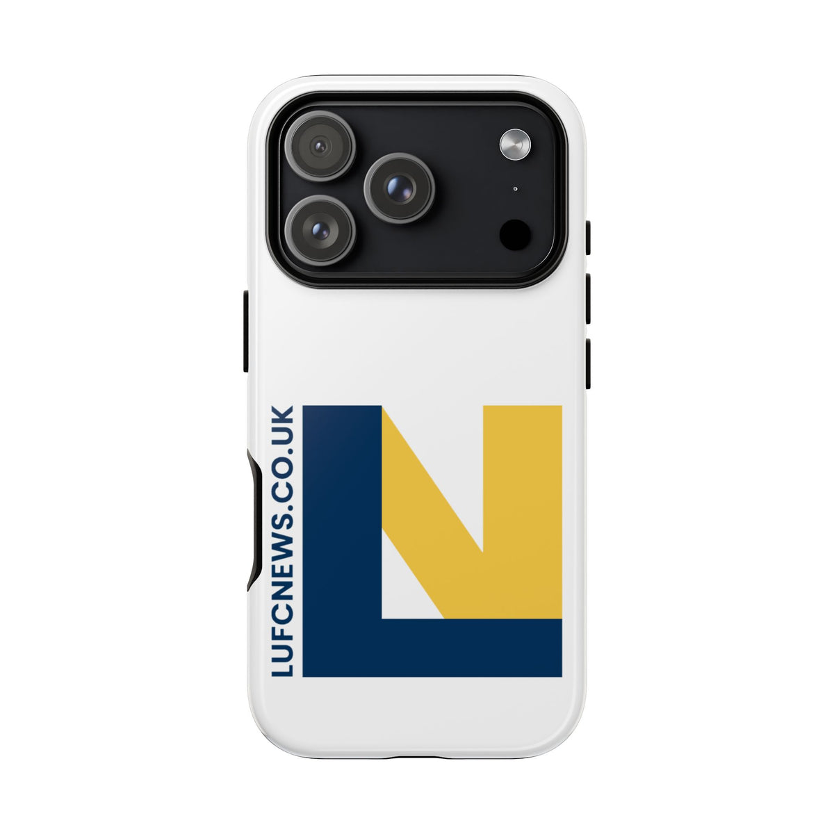 Leeds United 'LUFCNEWS.CO.UK' Phone Case