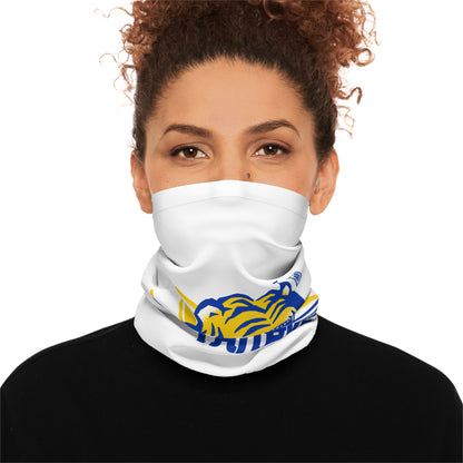LUFC “AO TANAKA” Winter Neck  Gaiter: Show Your Leeds United Pride  in Yellow & Blue