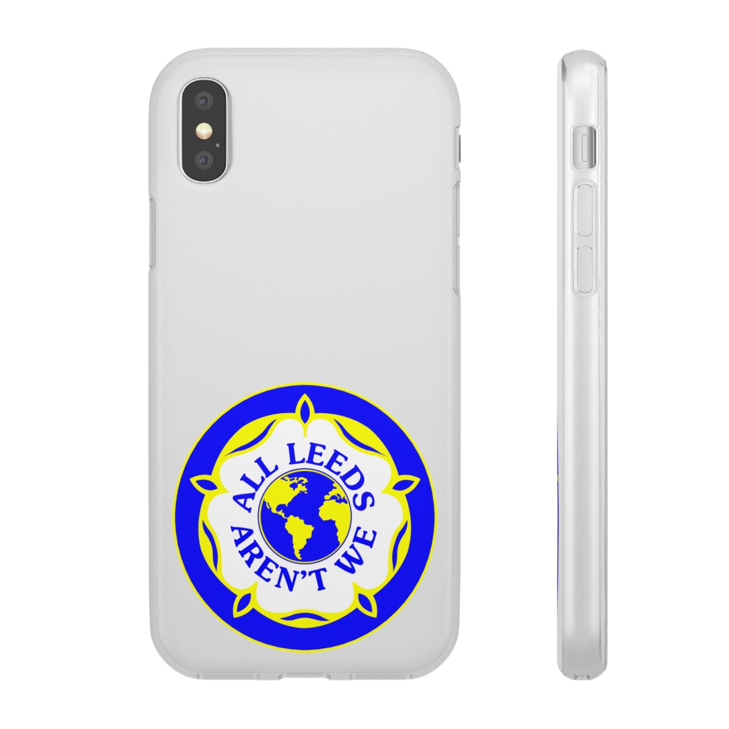 LUFC 'All Leeds Aren't We' Retro  Football: Flexi Case