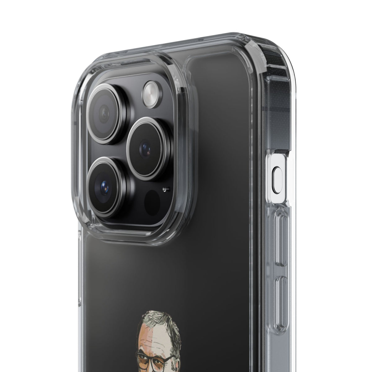 Clear Phone Case - Cartoon Bielsa the Godfather