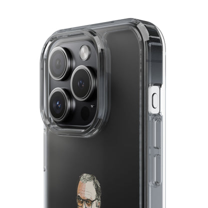 Clear Phone Case - Cartoon Bielsa the Godfather