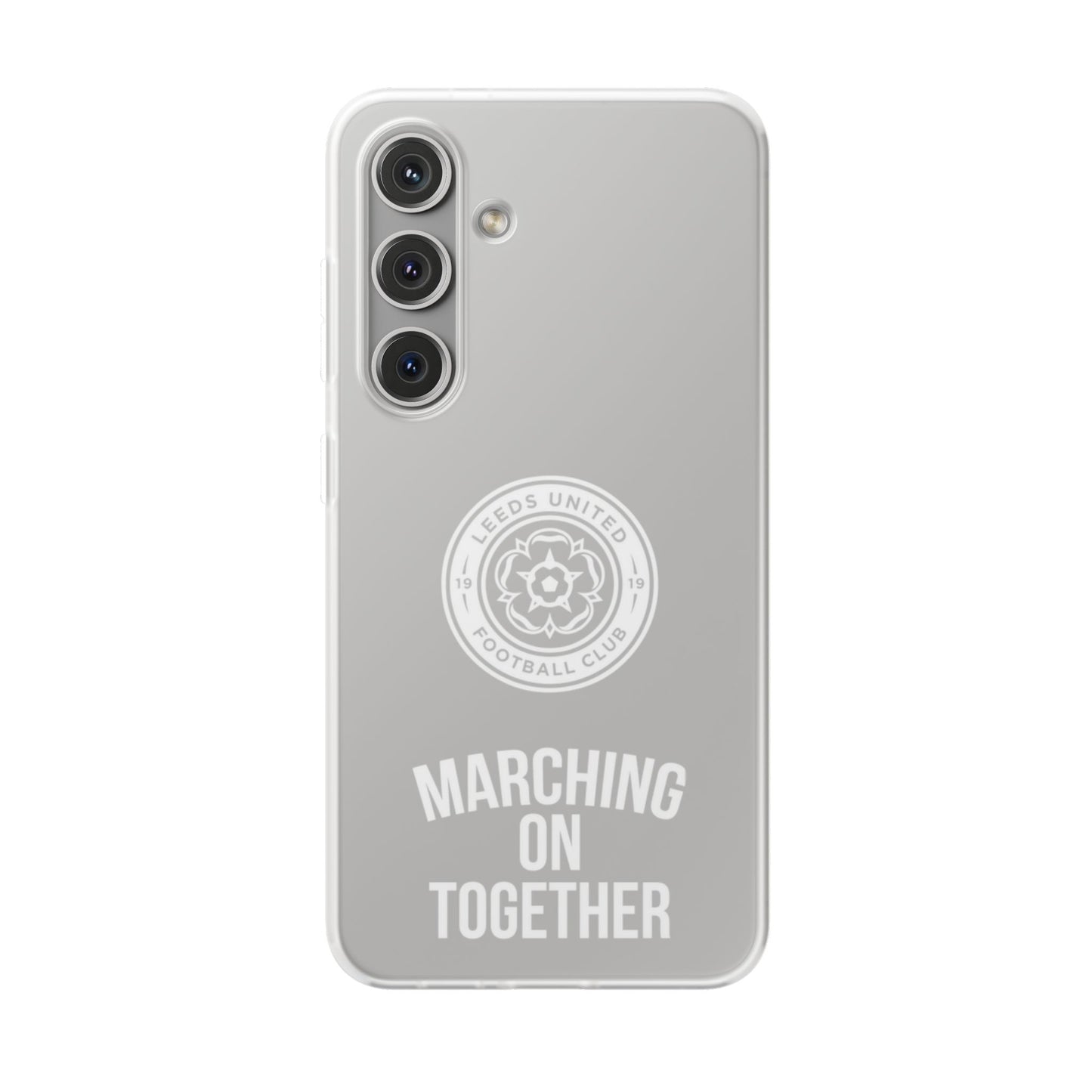 LUFC 'MARCHING ON TOGETHER' Flexi Case
