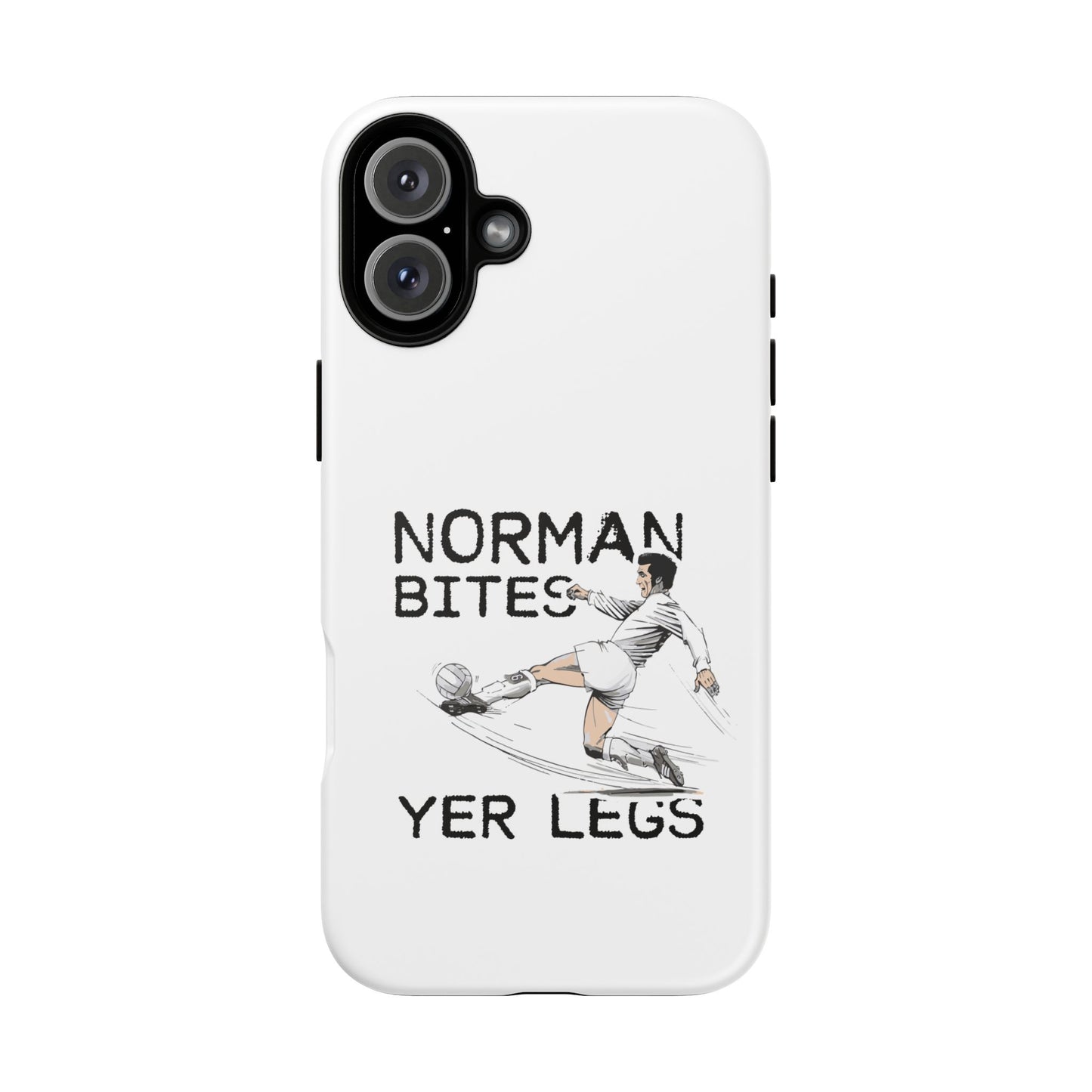Leeds United NORMAN BITES 'YER  LEGS' Phone Case