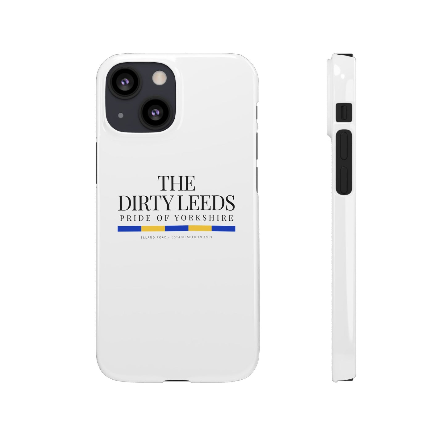 LUFC “The Dirty Leeds: Pride of  Yorkshire” Snap Case