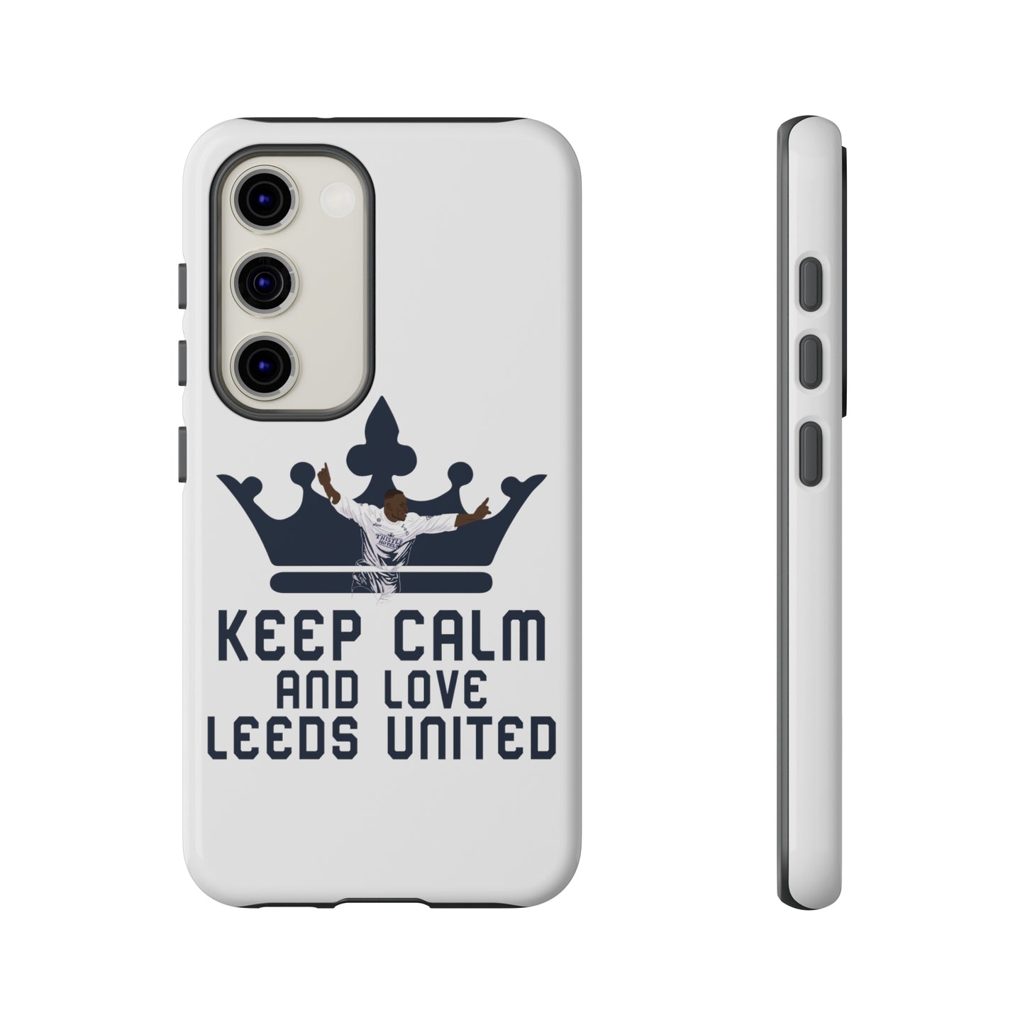 Tøft telefonveske - Keep Calm and Love Leeds United