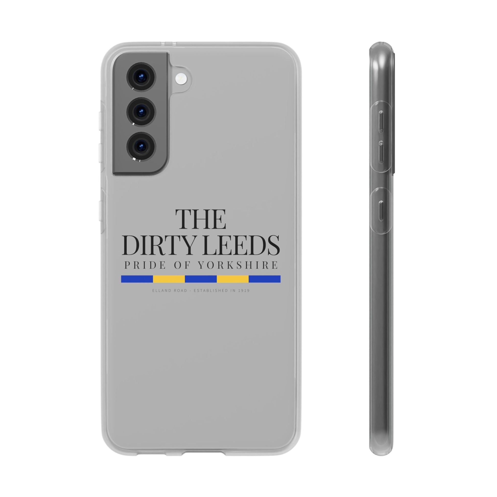LUFC “The Dirty Leeds: Pride of  Yorkshire” Flexi Phone Case - Lufcnews.co.uk