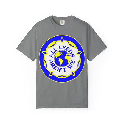 LUFC “All Leeds Aren’t We” Globe  Tee: Unisex Supporters Edition