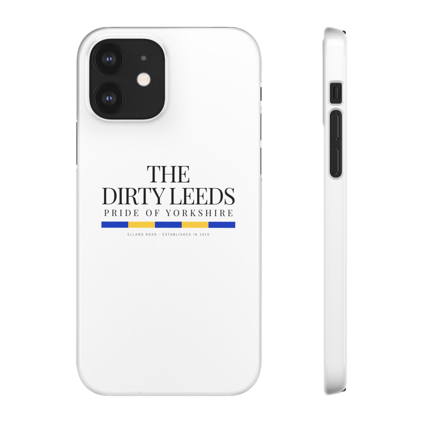 LUFC “The Dirty Leeds: Pride of  Yorkshire” Snap Case