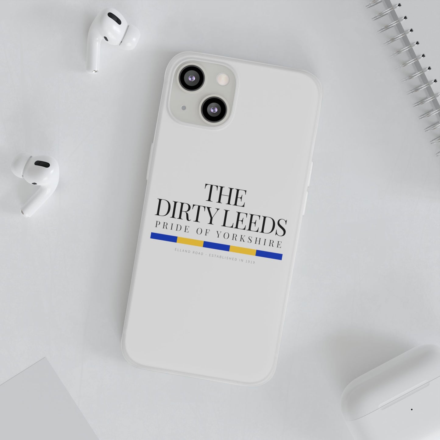 LUFC “The Dirty Leeds: Pride of  Yorkshire” Flexi Phone Case - Lufcnews.co.uk