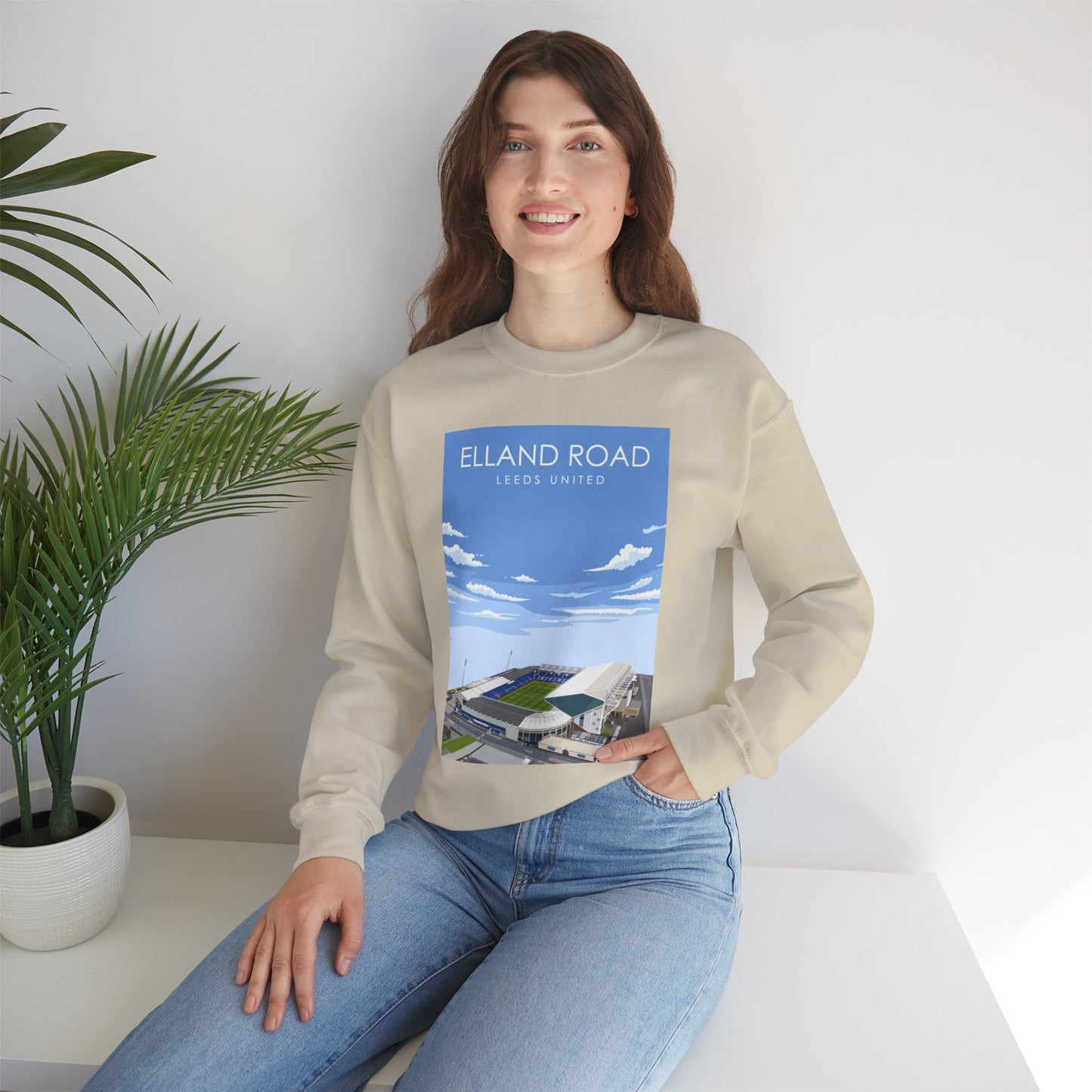 LUFC “Elland Road Aerial” Sweatshirt