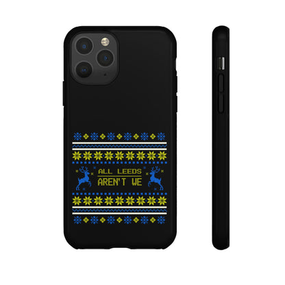 LUFC 'All Leeds Aren't We' Phone  Case: Christmas Edition