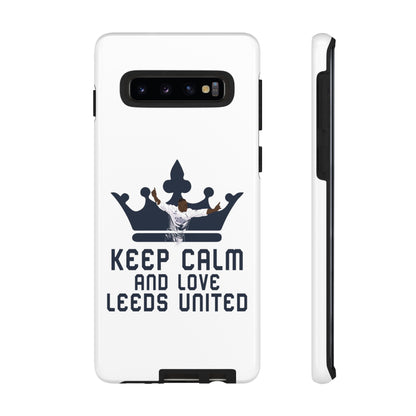 Tøft telefonveske - Keep Calm and Love Leeds United