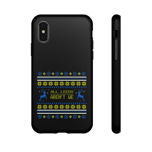 LUFC 'All Leeds Aren't We' Phone  Case: Christmas Edition