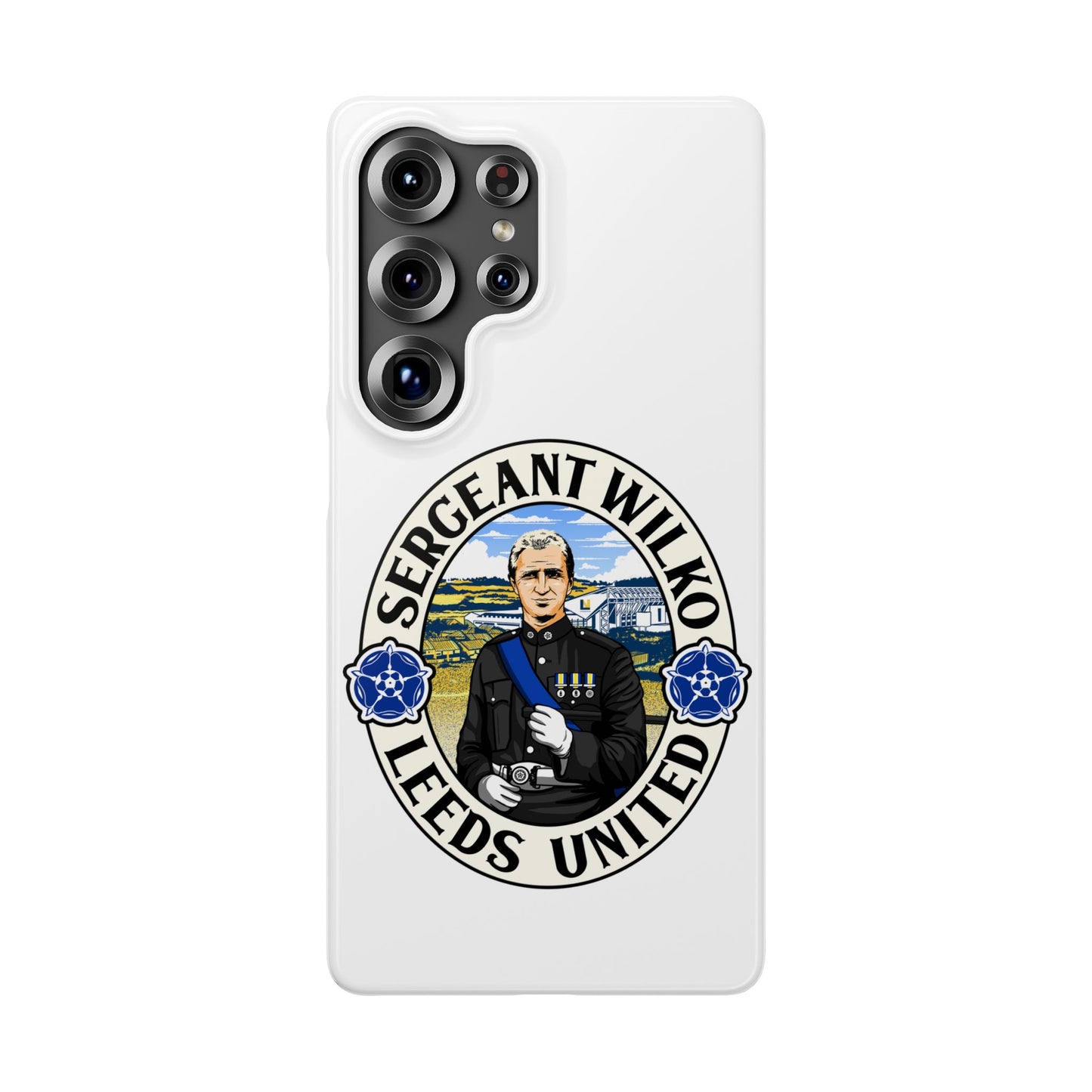 LUFC "SERGEANT WILKO" Leeds  United: Snap Case