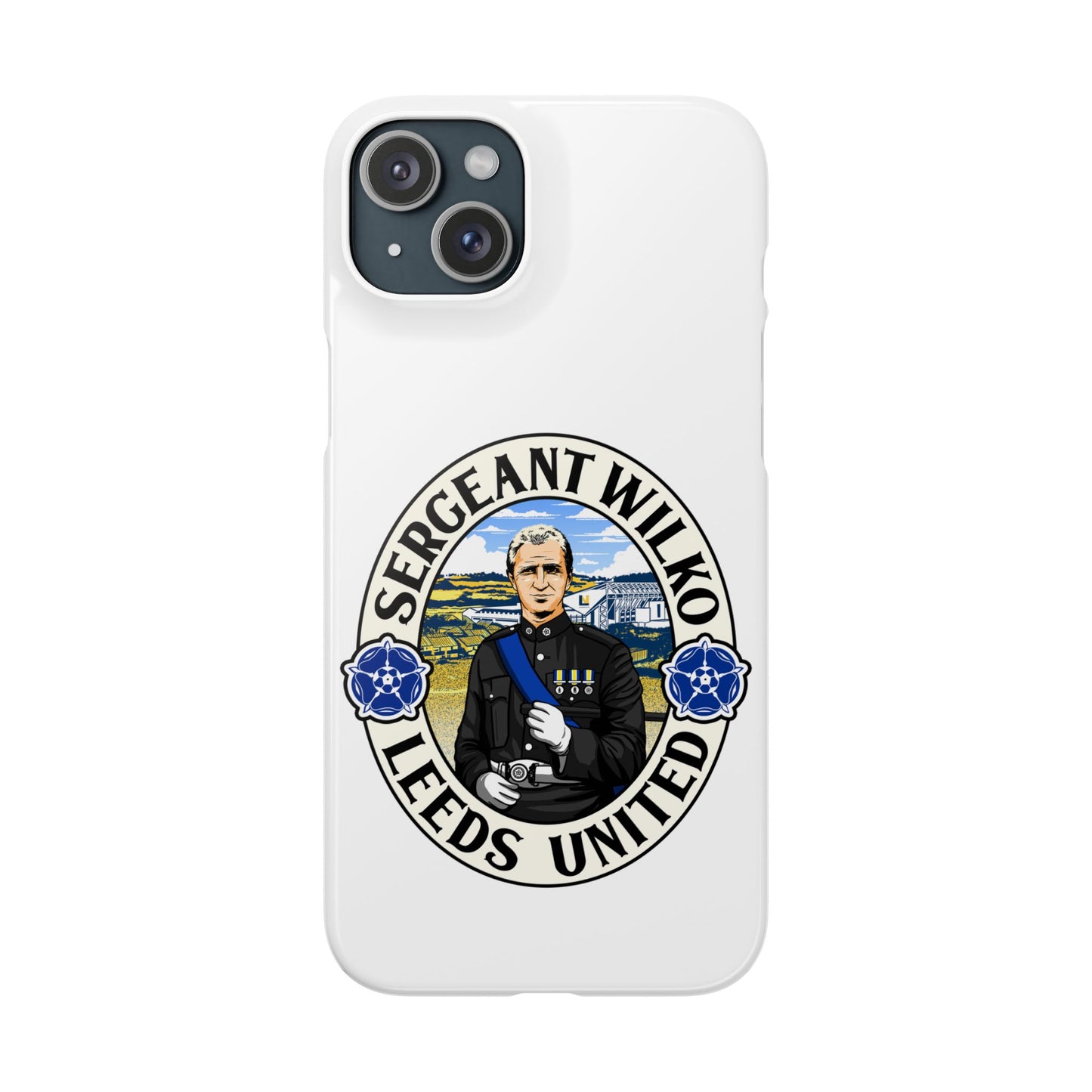 LUFC "SERGEANT WILKO" Leeds  United: Snap Case