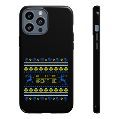 LUFC 'All Leeds Aren't We' Phone  Case: Christmas Edition