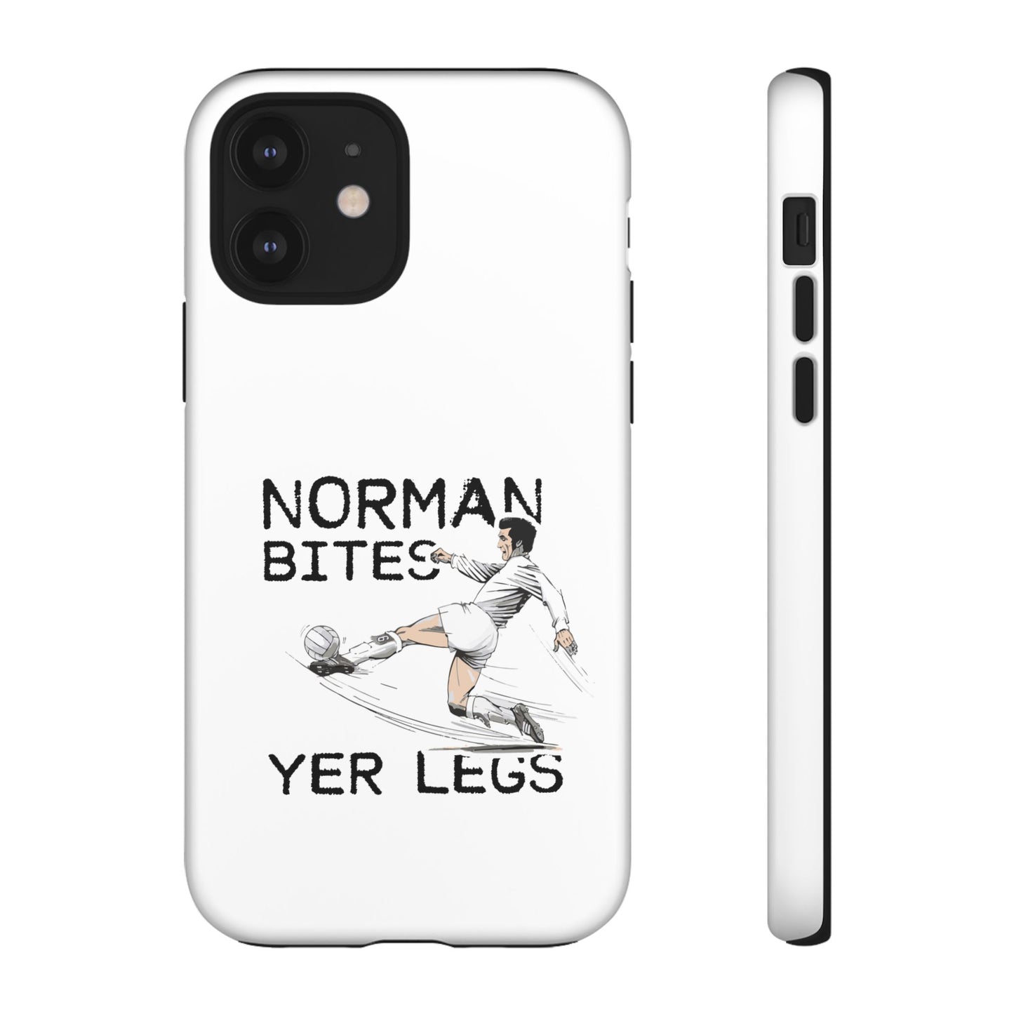 Leeds United NORMAN BITES 'YER  LEGS' Phone Case