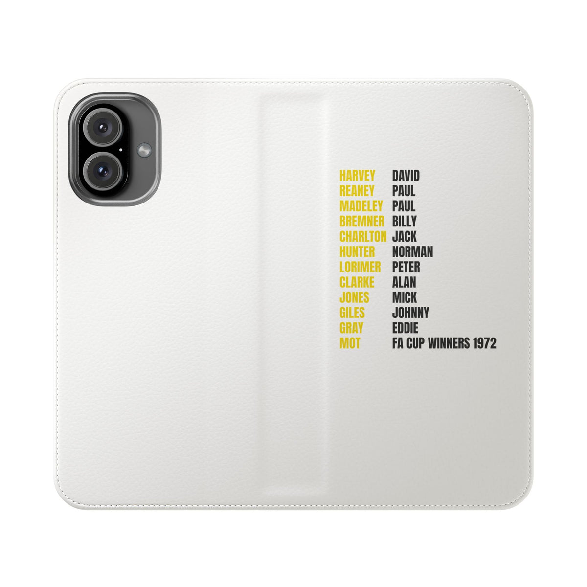 Flip Phone Case - 1972 FA Cup Winners