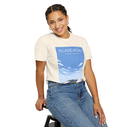 LUFC News Graphic Tee | Garment-Dyed Unisex T-Shirt