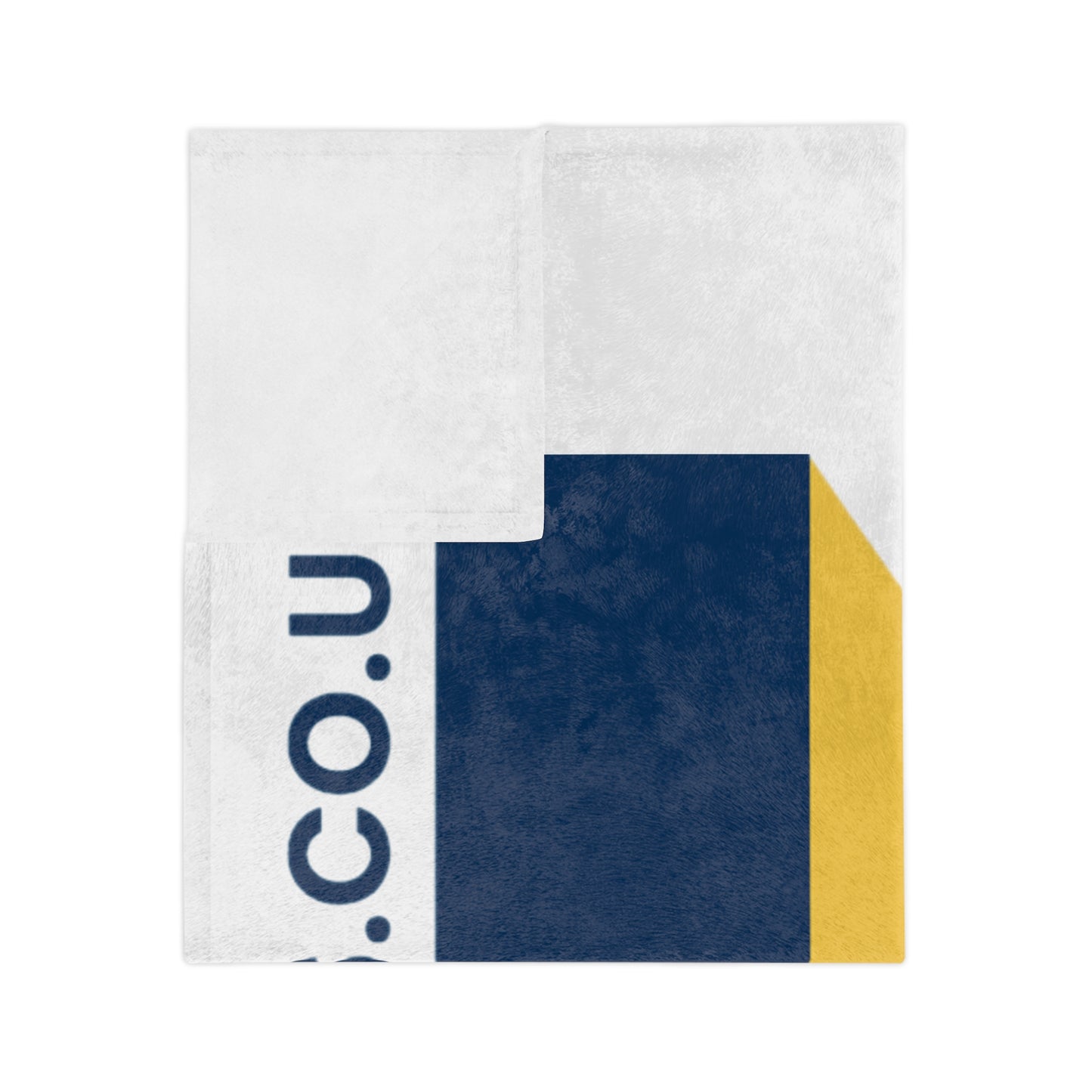 LUFC “LUFCNEWS.CO.UK” Velveteen  Sports Blanket: Official Fan Media  Design
