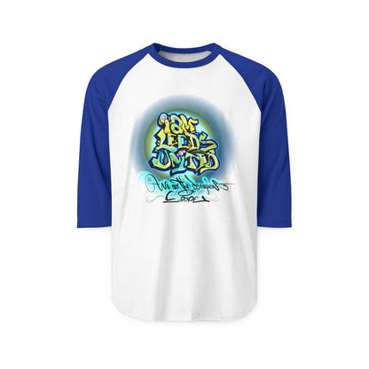 Leeds United Graffiti-Inspired Unisex  Raglan Shirt: Legend Cooper Edition