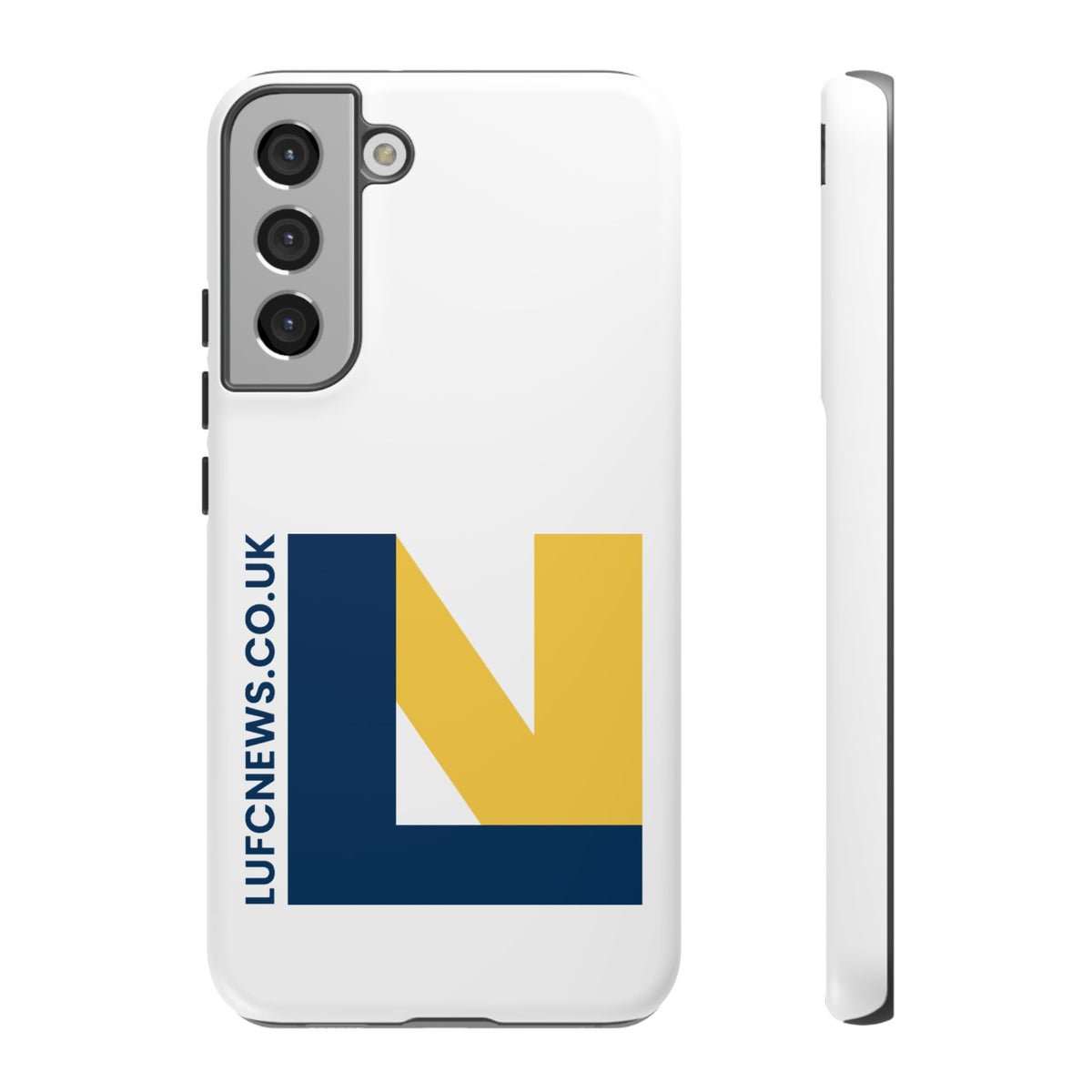 Leeds United 'LUFCNEWS.CO.UK' Phone Case