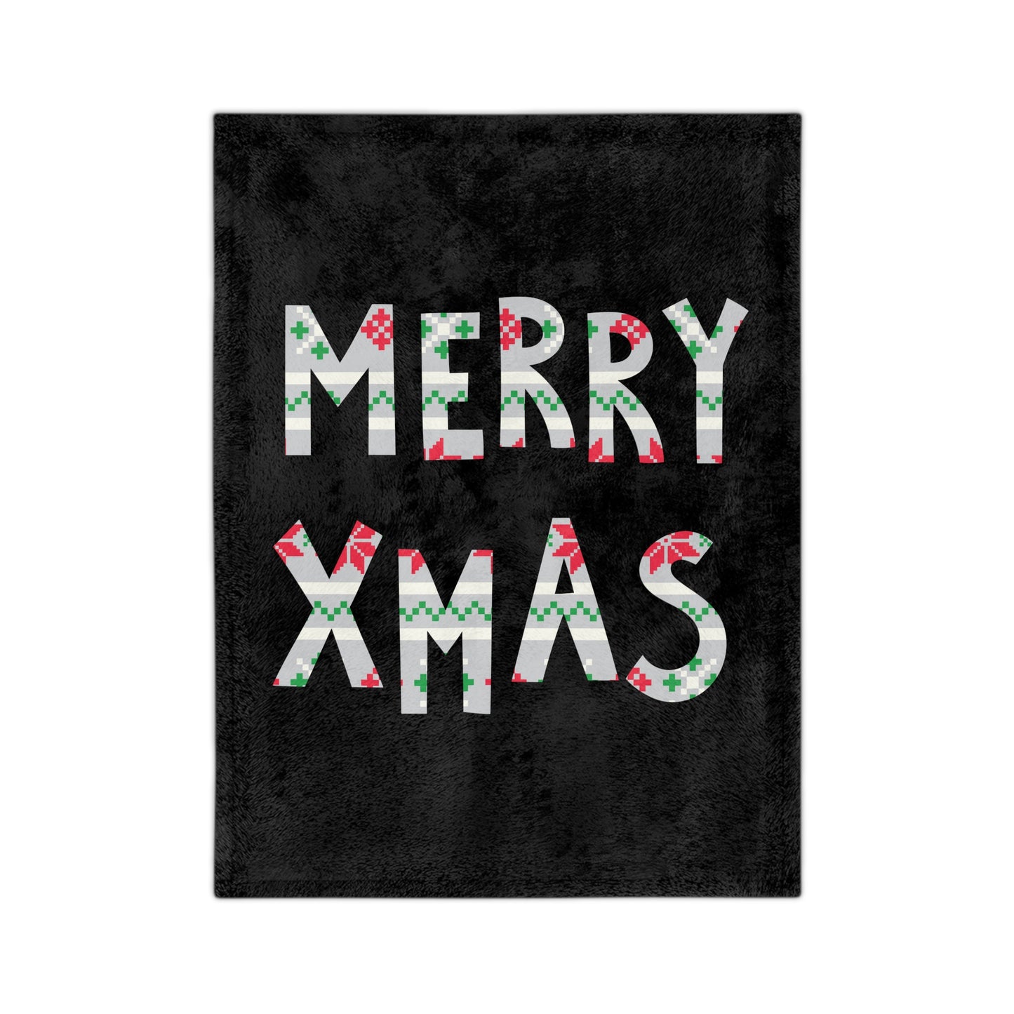 LUFC Christmas Velveteen Sports Blanket “MERRY XMAS” Christmas Edition