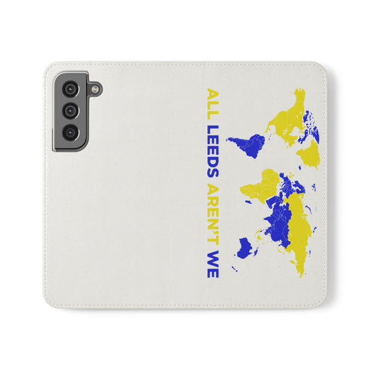 LUFC  "All Leeds Aren't We" Flip  Case Phone Wallet