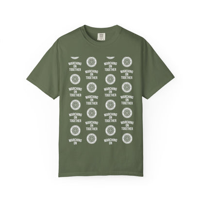 LUFC News Graphic Tee Garment-Dyed Unisex T-Shirt