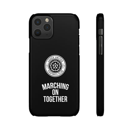 05 Snap Phone Case — "All Leeds Aren't We" Blue & Yellow Emblem