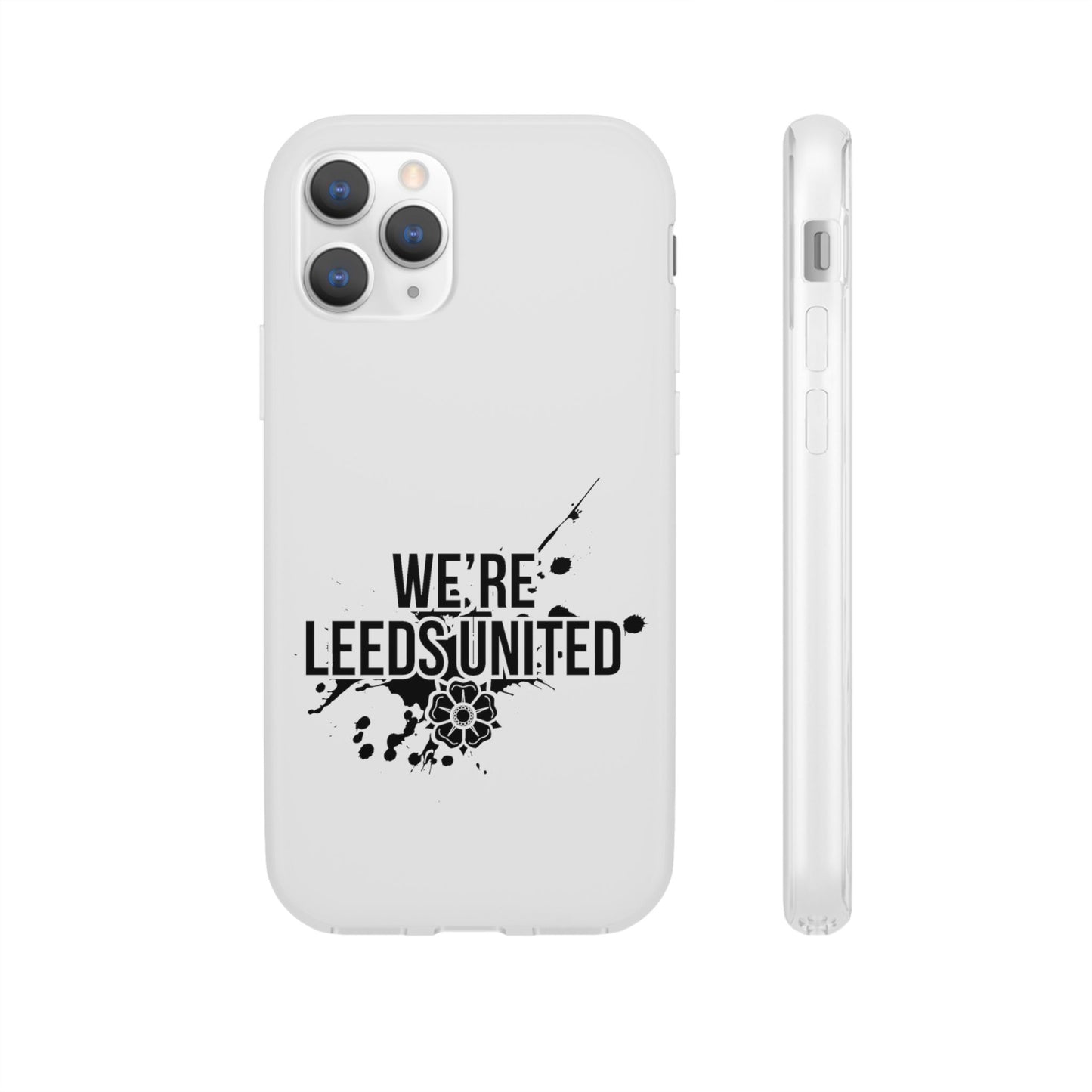 LUFC 'We're Leeds United' Retro  Football: Flexi Case