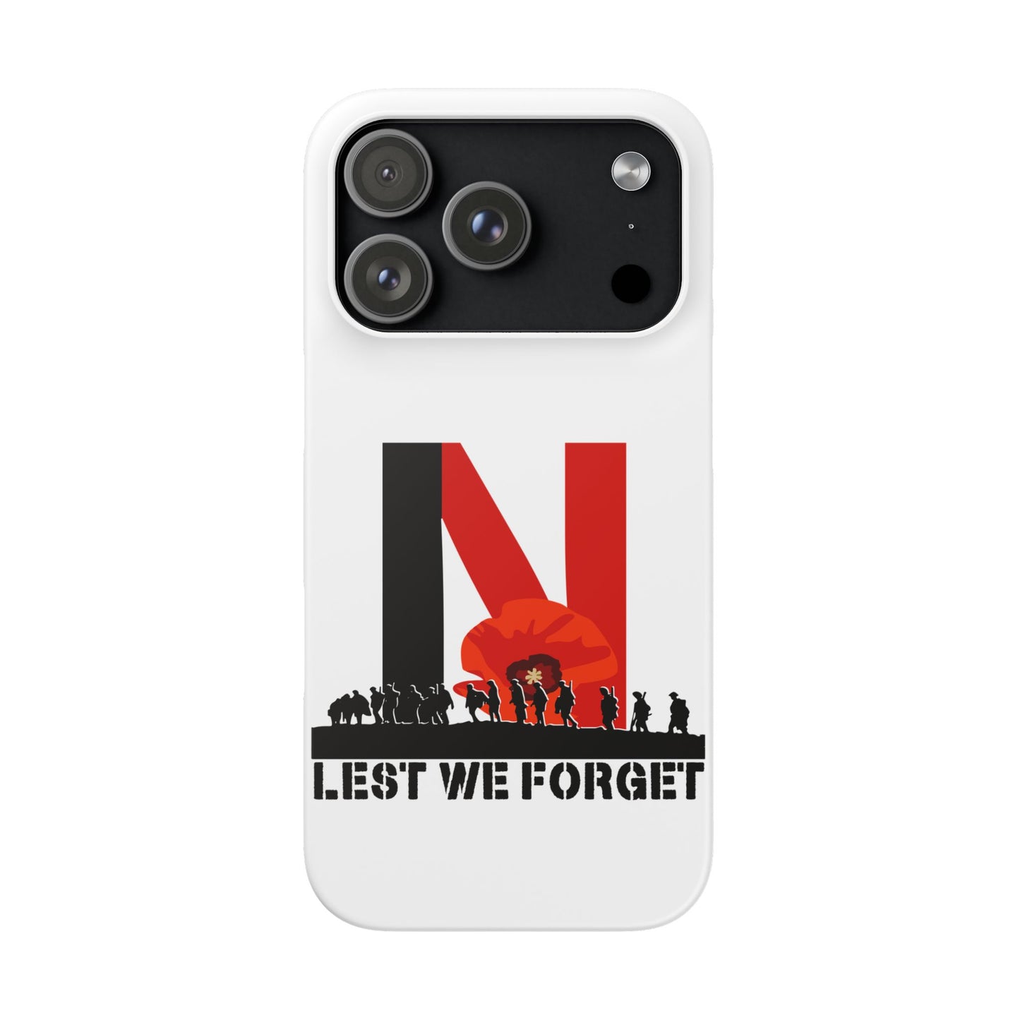 Leeds United "LEST WE FORGET"  Snap Case