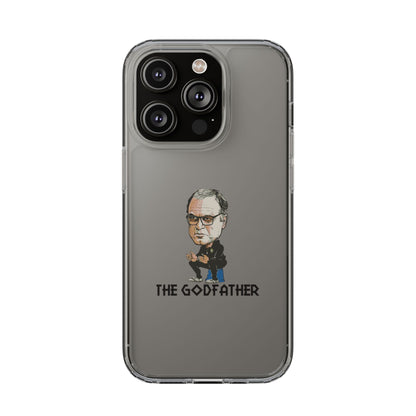 Clear Phone Case - Cartoon Bielsa the Godfather