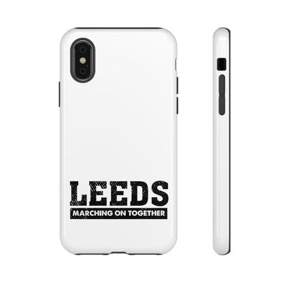LUFC 'LEEDS: Marching On Together'  Phone Protective Cover - Lufcnews.co.uk