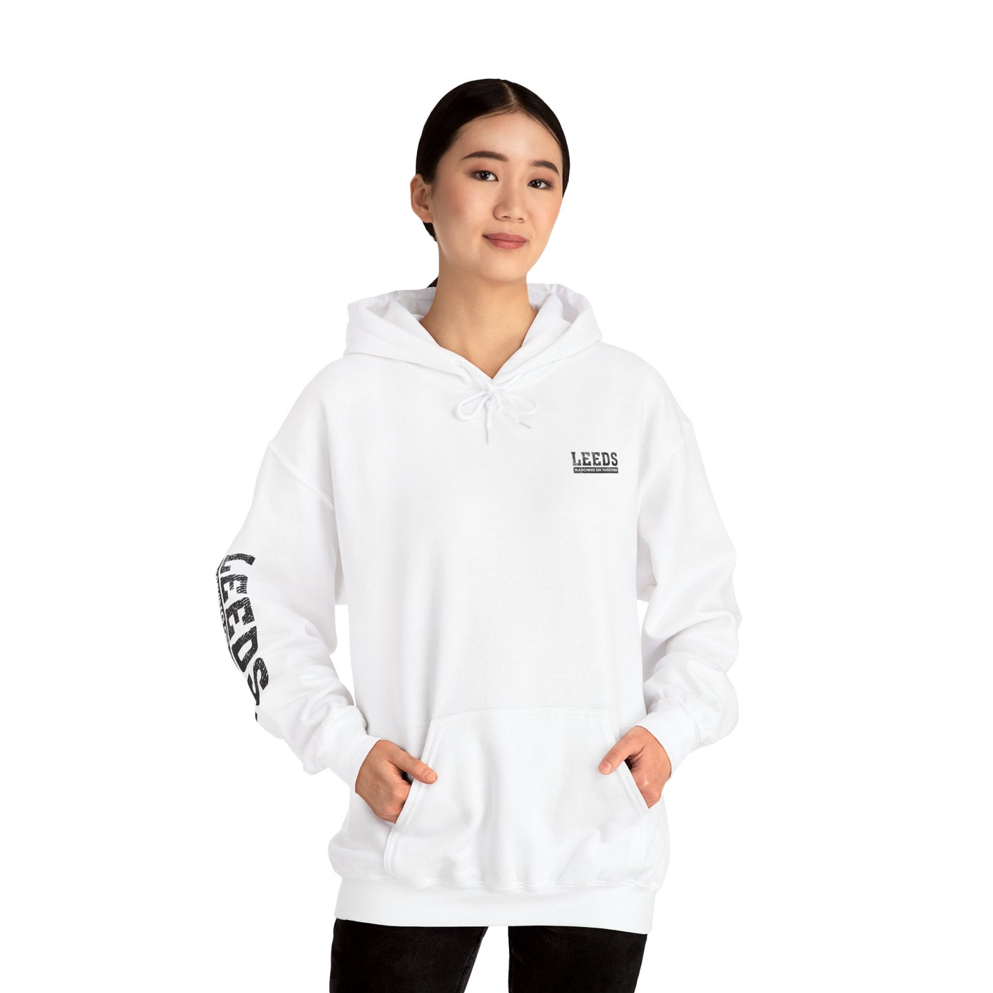 LUFC Worldly Connection Hoodie  Heavy Blend™ Unisex