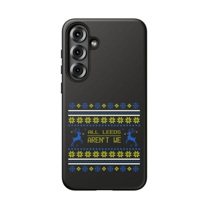 LUFC 'All Leeds Aren't We' Phone  Case: Christmas Edition