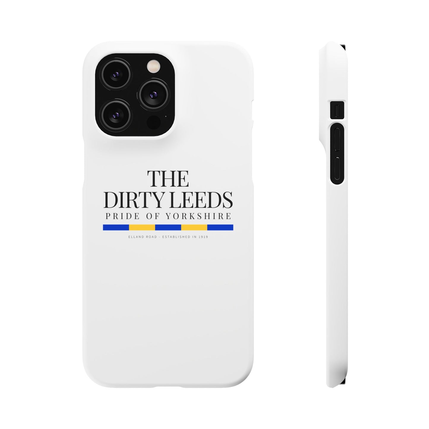 LUFC “The Dirty Leeds: Pride of  Yorkshire” Snap Case