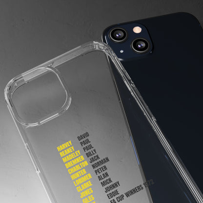 Clear Phone Case - 1972 FA Cup Winners