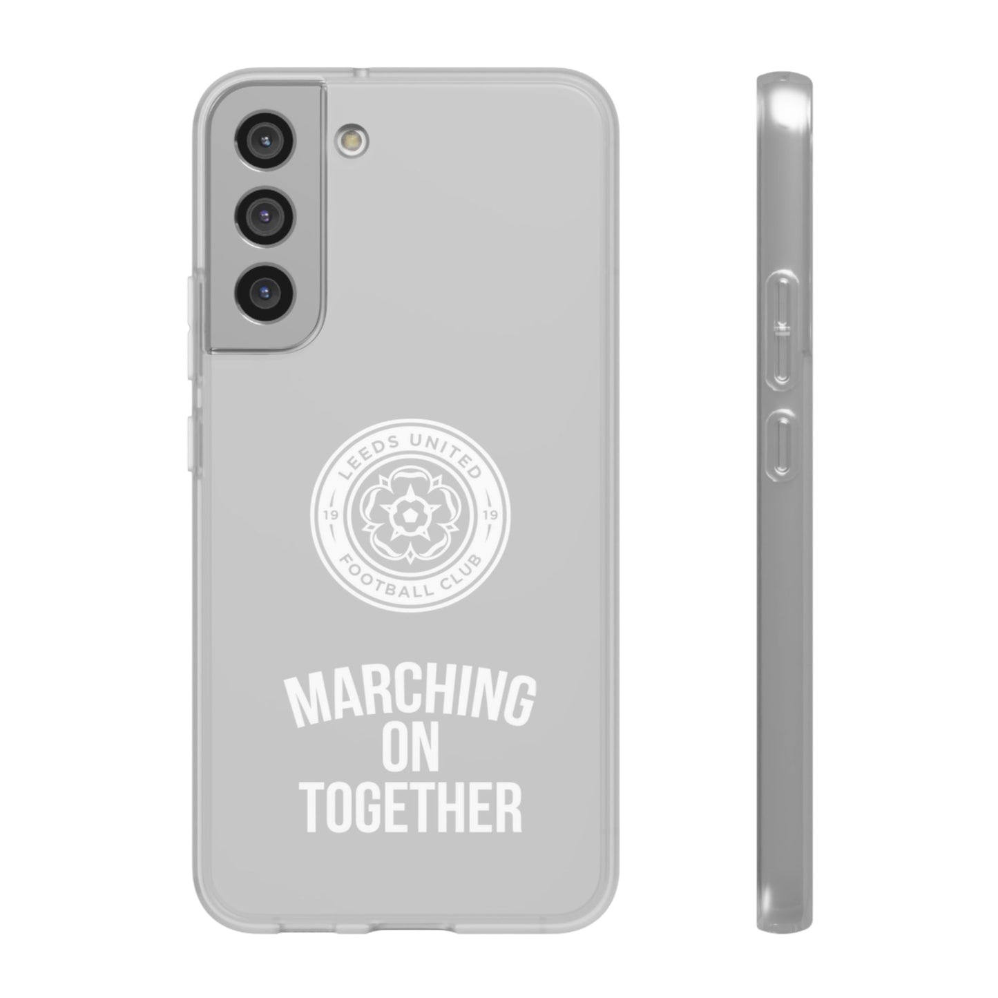 LUFC 'MARCHING ON TOGETHER' Flexi Case