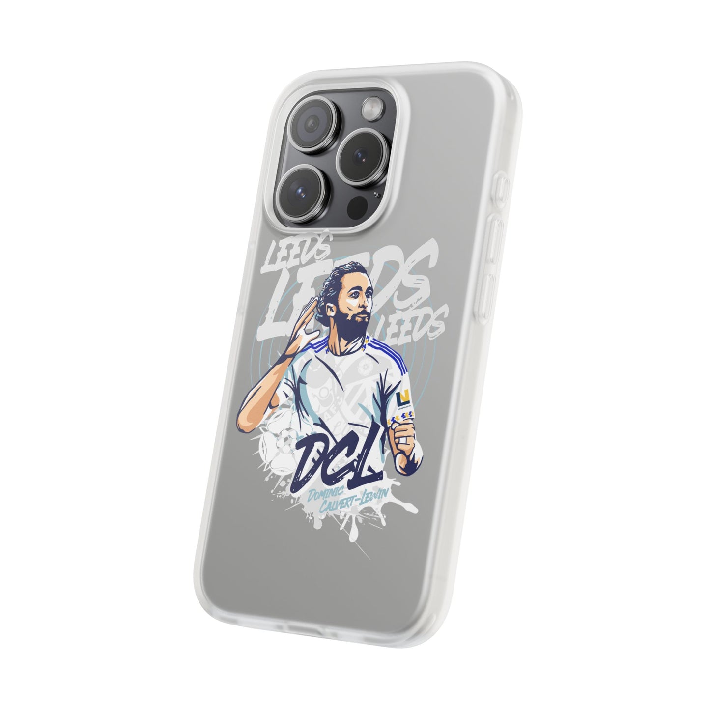 LUFC News “LEEDS: Dominic  Calvert-Lewin” Flexi Case - Lufcnews.co.uk