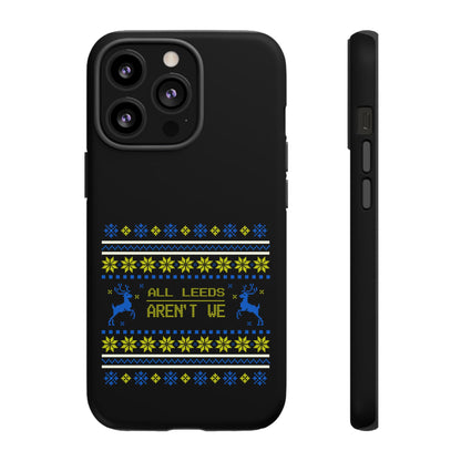 LUFC 'All Leeds Aren't We' Phone  Case: Christmas Edition